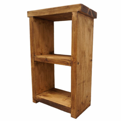 Sideboard Tisch mit Ablage | Altholz Stil | kleine Massivholzmöbel