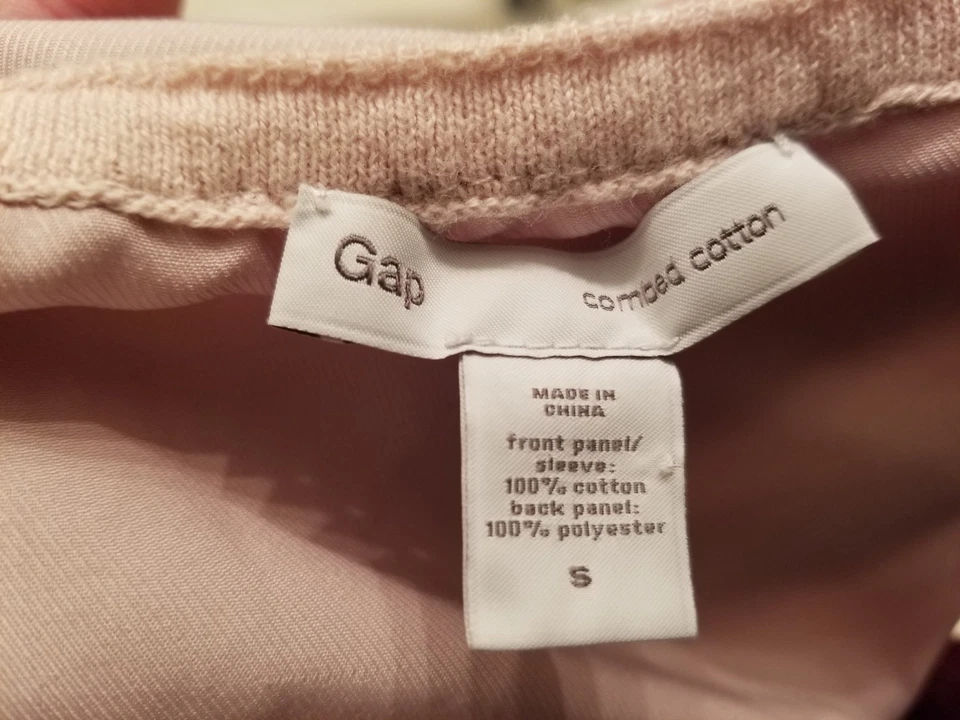 Gap Womens Cardigan Sweater Shirt Top Blouse Size S Small Pink - Image 2 of 4