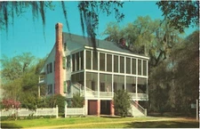 Oakley Plantation House, Audubon Memorial State Park, St. Francisville Postcard