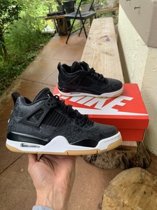 jordan 4 black grade school