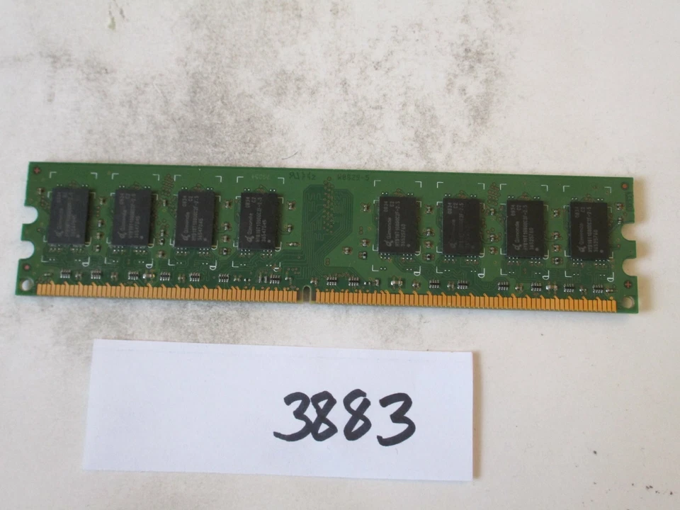 Qimonda HYS64T256020EU-2.5-C2 2Gb PC2-6400 800Mhz DDR2 Desktop Memory RAM (3883) - Image 2 of 2