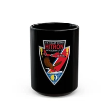 USCG HITRON Jax FL (U.S. Coast Guard) Black Coffee Mug
