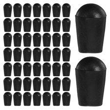 100pcs Plastic Hanger Hook End Caps Protective Sleeves for Clothes Hangers