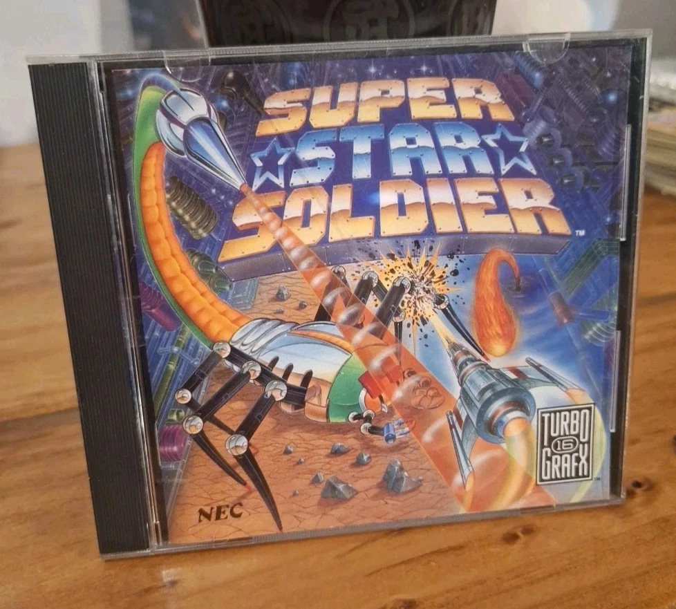 Star Soldier - NES Game Cartridge With NES sleeve inside a clear case (1985