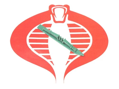 GI Joe Vehicle Dreadnok Zartan Chameleon Swamp Skier Leg Ski 1984 Original Part