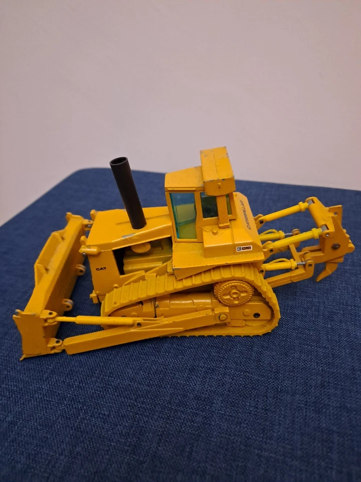 VINTAGE CONRAD-GESCHA  CATERPILLAR CAT D10  TRUCK-TYPE TRACTOR.  NO BOX - Immagine 4 di 4