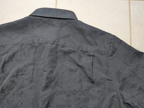 Quiksilver Hombre Grande Colección Waterman Campamento Hawaiano Ajuste Cómodo Texturizado - Imagen 6 de 6