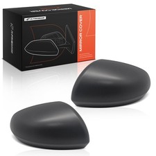 A-Premium 2x Wing Mirror Cover Caps Textured Black for Dacia Duster HM 2017-2025