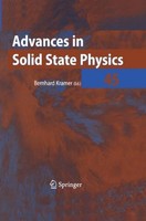 Advances In Solid State Physics 45 Bernhard Kramer