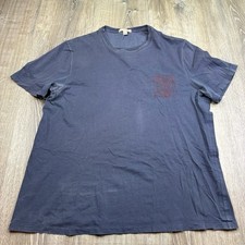 Burberry Brit Short Sleeve Crew Neck T Shirt Men's Size XL Graphic Logo