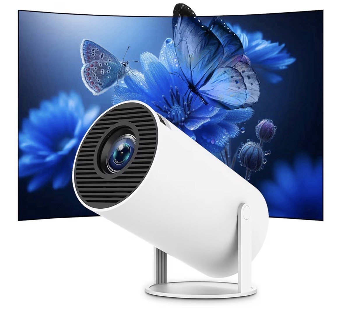 Vidéoprojecteur 4K portable HY300 Android avec connexion sans fil double bande