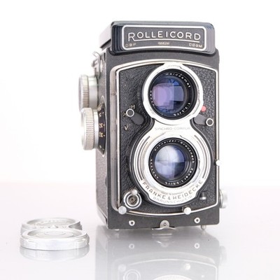 Rolleicord V TLR Kamera K3E Xenar 75mm f3.5 Mittelformat Vintage Film Germany