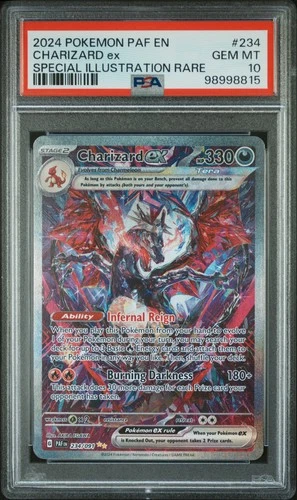 2024 Pokemon Paldean Fates Charizard Ex #234 GEM MT PSA 10 Special Illus Rare