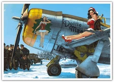 Aircraft  Aeroplane Aviation Jet  propeller Plane Transportation Postcard 00640