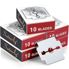 50 Pcs Callus Shaver Replacement Blades Corn 10 Count (Pack of 5), Silver