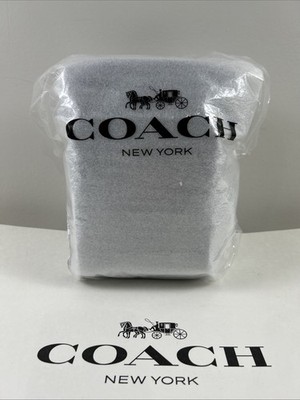 NEW COACH Crossbody RACER Sling Pack 100% Leather Blue Varsity