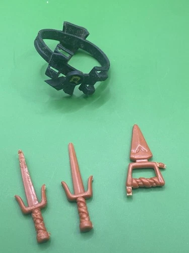 TMNT RAPHAEL BELT & Sais Weapon Accessory Ninja Turtles RAPH 1988 Style Harness