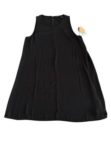Halogen Sleeveless Black Shift Dress Women’s Size Large Nordstrom NWT $59 - 第 1/8 張圖片