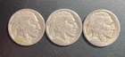 Buffalo Indian Head Nickel Coin Set 3