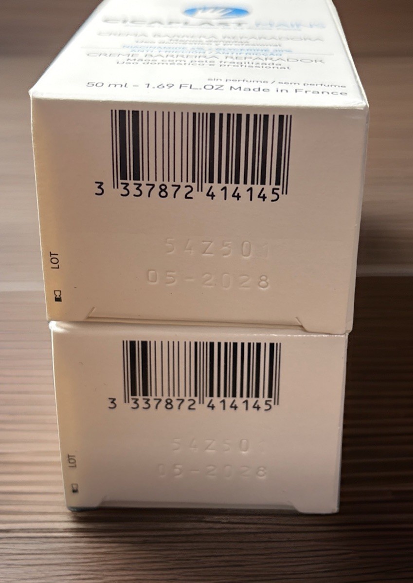 La Roche Posay Cicaplast Mains Hand Lotion Creme 50ml /1.69oz Exp 05/2028.. 2 PK