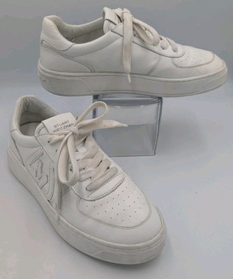 Stuart Weitzman SW Courtside Sneakers - Retail $348 -Made In Italy - W9 (Bin 30)