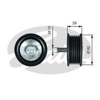 Gates Umlenk FüHrungsrolle Keilrippenriemen FüR Hyundai IX35 2.0 2.4 Dcvvt-I