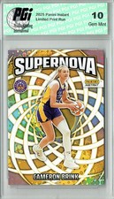 Cameron Brink 2025 Panini Instant #SN-11 Supernova 3655 Made Trading Card PGI 10