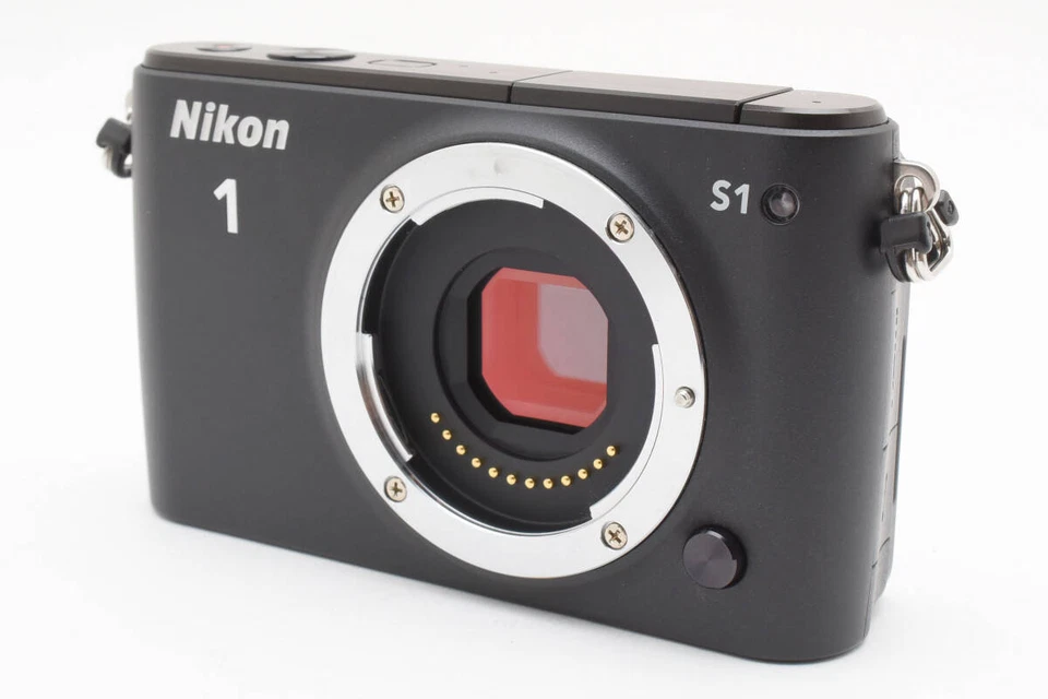 Nikon 1 S1 10.1MP Compact Digital Camera Black Body Only Used From Japan Nikon - Image 2 of 4
