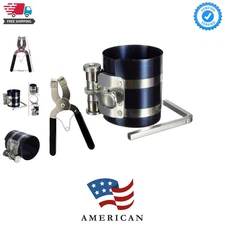 3" Car Engine Piston Ring Compressor Tool & Piston Ring Pliers with Adjustabl...