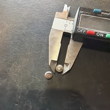 AO24 Lot 2 Rare VTG Genuine Replacement Omega Steel Crown Parts Repair As Is