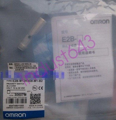 One New Omron E2B-M12KN08-M1-B2 Proximity Sensor Free Shipping