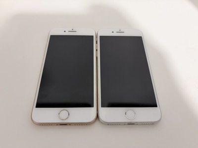 #ad Apple iPhone 8 2 64 GB 1 Silver 1 Gold Unlocked Used $80.00