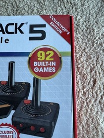 Atari Flashback 5 Classic Game Collector's Edtn Black Red Console New 92 Games