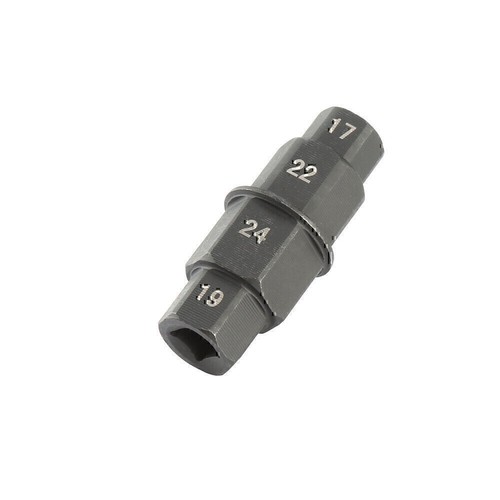 Motorcycle Front Rear Wheel Axle Hex Spindle Driver Removal Tool 17 19 22mm 24mm - Picture 4 of 9