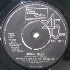 Martha Reeves & The Vandellas - Jimmy Mack / Dancing In The Street (7