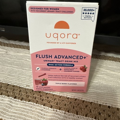 #ad #ad Uqora Flush Advanced Helps Reduce Risk of Recurrent 2.1 Ounce Pack 1 $45.00