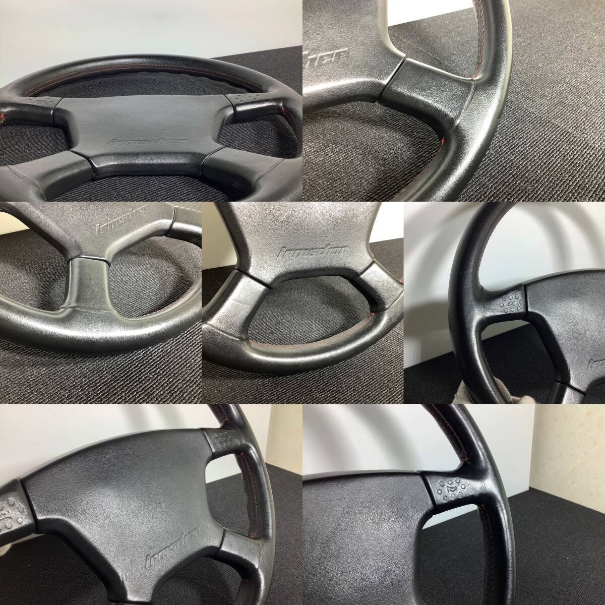 ISUZU irmscher Option MOMO Steering Wheel 370mm Ghibli 4 Bighorn