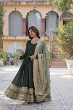 Designer Pakistani Salwar Kameez Ready To Wear Suits Indian Wedding Party Gown L