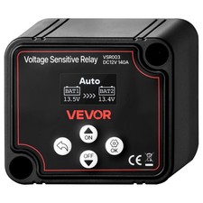Vevor Dual Battery Isolator Manual Automatic Voltage Sensitive Relay 12v 140 Amp