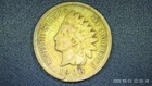 1906 Indian Head Penny- RIM DIE CHIP ERROR