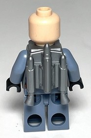 LEGO SW0468 Jango Fett (2013, Minifigure, Star Wars, Smile, 75015, Damaged)