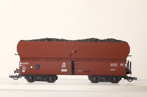 Roco H0 Selbstentladewagen Erzwagen der DB 610 591 mit Kohle (162610) | Condition: Gebraucht