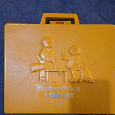 FISHER-PRICE TOYS TOOL KIT 1977 VINTAGE  DRILL DOES NOT WORK