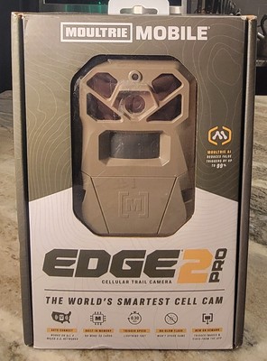 Moultrie Edge 2 Pro Cellular Trail Camera | 40MP Photos,100 ft Detection Range