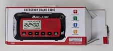 Midland ER40 Emergency Crank NOAA Weather Radio with AM/FM/LED Flashlight - New