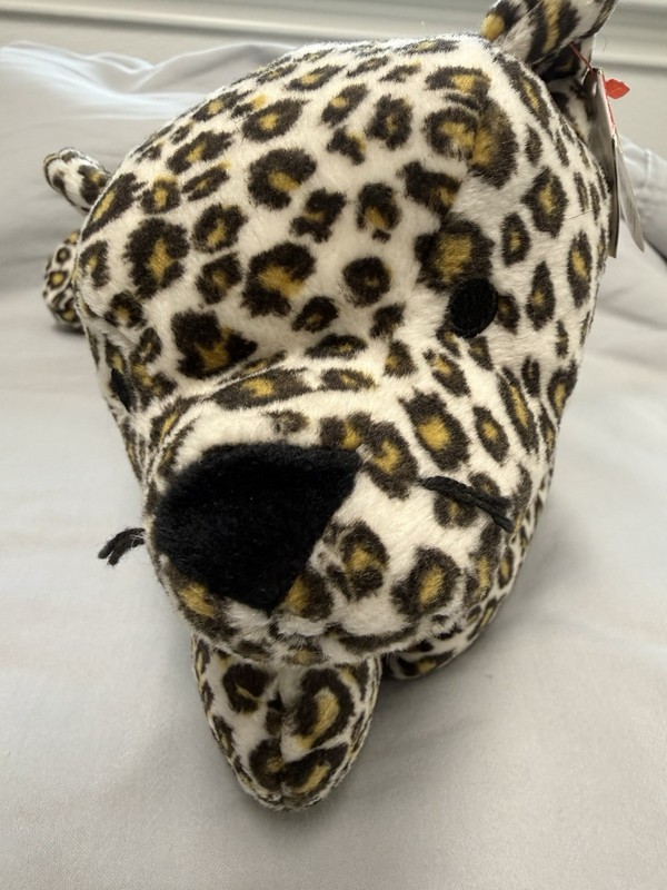 1996 Ty Speckles the Leopard  Large 13” Pillow Pal
