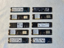 Bulk Lot of 10 Assorted 512GB M.2 2280 NVMe PCIe Gen4 x 4L TLC Solid state Drive