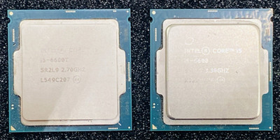 Lot of 2 CPU Processors x1  Intel Core i5-6600T  + x1 Intel Core i5-6600