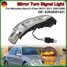 Rückspiegel Spiegelblinker Rechts Blinklicht für Mercedes Benz W211 S211 02-06