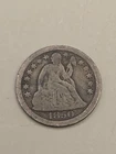 1850 Seated Liberty Silver Dime - Philadelphia Mint